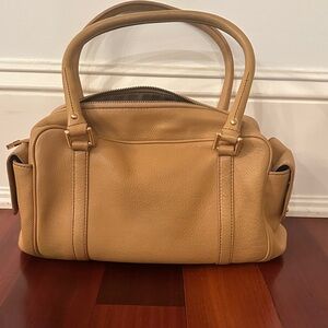Maxx New York Classic Tan Satchel